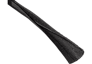 HAMA Flexwrap - Kabelbündel-Gewebeschlauch (Schwarz)